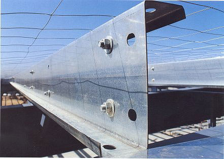 Purlin made from GALVASPAN® steel